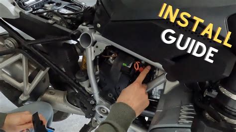 How To Install A Battery Tender To A Bmw R1250gs Optimate 4 Install Youtube