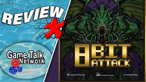 8 Bit Attack Board Game Review Youtube