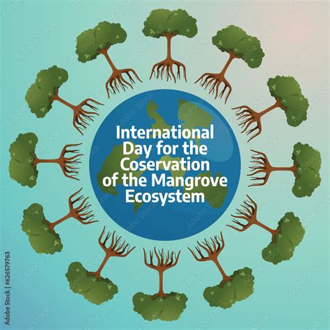 International Day For The Conservation Of The Mangrove Ecosystem Design