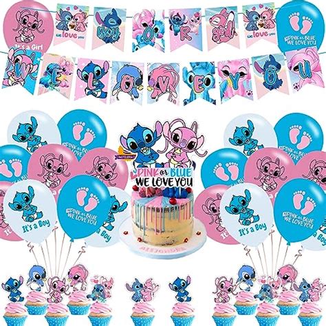 I Tested The Adorable Stitch And Angel Gender Reveal Cake Here S What