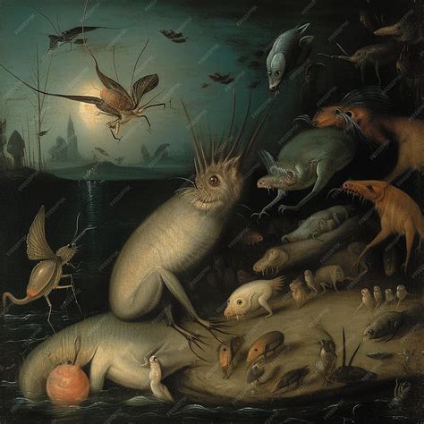 Premium AI Image | Nightmare horror halloween background fabulous