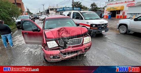 Hoy Tamaulipas Accidente En Tamaulipas Conductor Causa Carambola