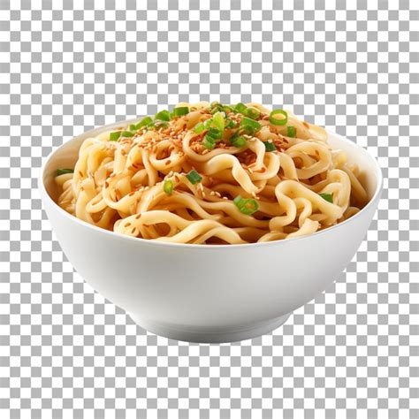 Premium Psd Noodles In Bowl On Transparent Background