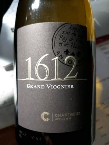 2021 Cellier Des Chartreux 1612 Grand Viognier Vivino US