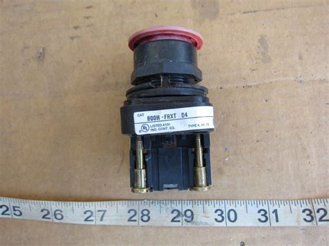 Ab Allen Bradley H Frxt D T Xd Twist Release Pushbutton Switch