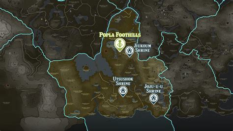 Mappa Del Santuario E Posizioni Per Zelda Tears Of The Kingdom