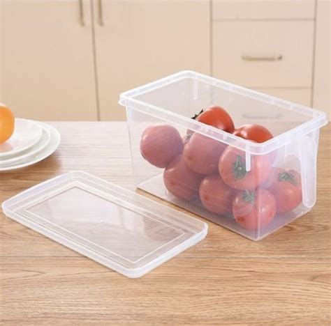 ( BISA COD ) PROMO KOTAK KONTAINER KULKAS MAKANAN 5L / KITCHEN STORAGE ...