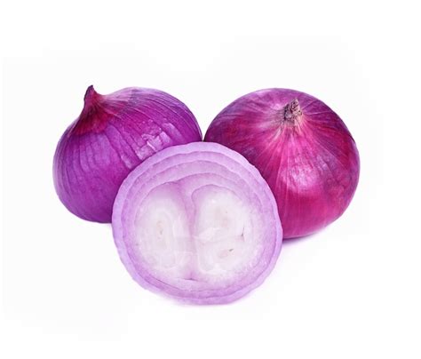 Premium Photo Fresh Shallot Or Onion Isolated On White