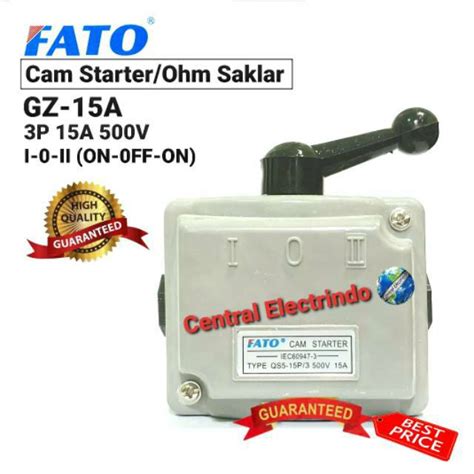 Jual Cam Starter Ohm Saklar Fato Gz A Watt P I Ii On Off On