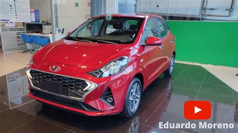 Hyundai Grand i10 Sedán GLS Automático Modelo 2023 color rojo YouTube