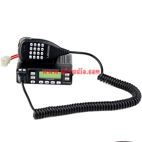 Leixen Vv S W Dtmf Uhf Vhf Dual Band Mini Mobile Radio For Car Bus