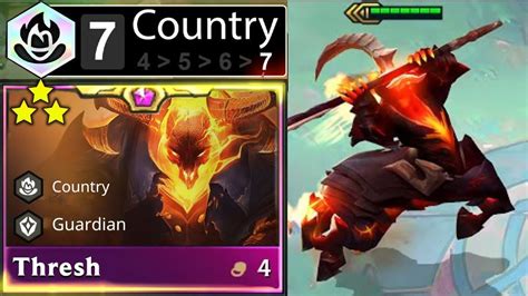 Thresh⭐⭐⭐ New 7 Country Tft Set 10 Youtube