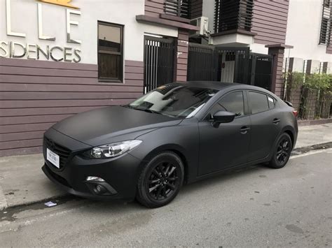 My Mazda3 Now In Matte Black Mazda3 Mazda 3 Sedan Mazda 3