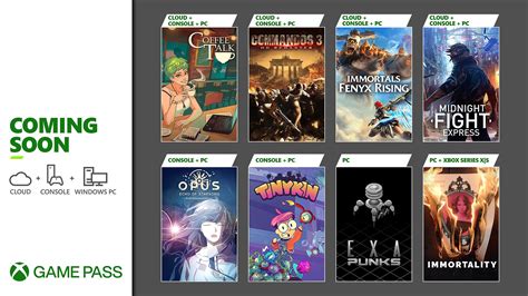 Xbox Game Pass Titles For August Revealed