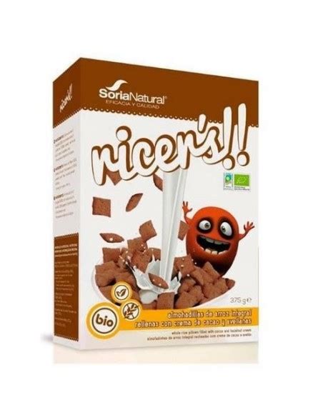 Cereales Ricers Rellenos De Cacao Y Avellanas Gr