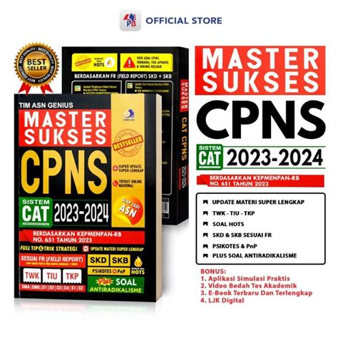 Jual Buku Cpns Master Sukses Cpns Sistem Cat Shopee Indonesia