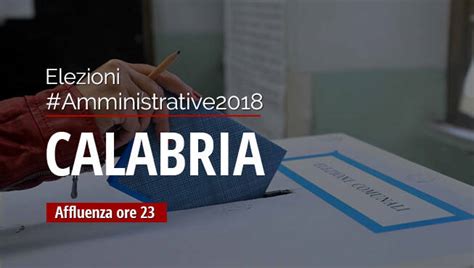 Amministrative Affluenza Definitiva In Calabria Ai Seggi Meno