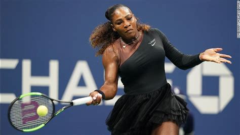 Serena Wiliams lets her outfit do the talking at the US Open - CNN