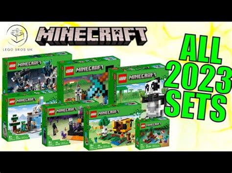 All Lego Minecraft Sets Compilation Speed Build Review Youtube