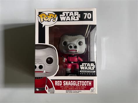 Funko Pop Star Wars Red Snaggletooth Smuggler S Bounty Exclusive