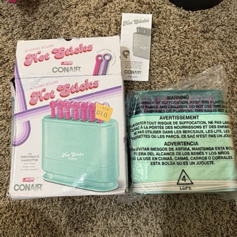 Hair Conair Hot Sticks Hairsetter Flexible Roller Set Flexible Rollers Hs Rt Poshmark