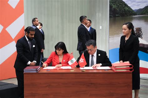 Apec 2024 Perú Y Hong Kong Suscriben Tlc Y Fortalecen Relaciones