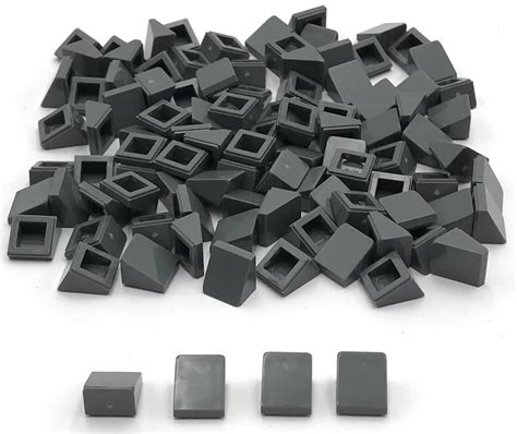 Lego New Dark Bluish Gray Slopes X X Pieces Ebay