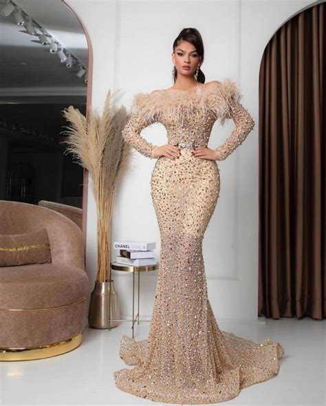 High End Nude Crystal Diamond Rhinestones Dubai Crystal Dress Fabric