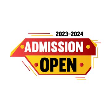 Admission Open Premium Banner Vector Transparent Hd Admission Open