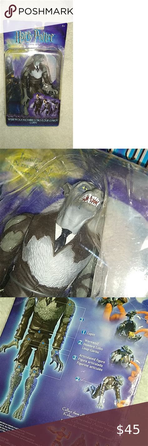 Nib 8 Harry Potter Werewolflupin Morphing Action Figure In 2022 Action Figures Werewolf