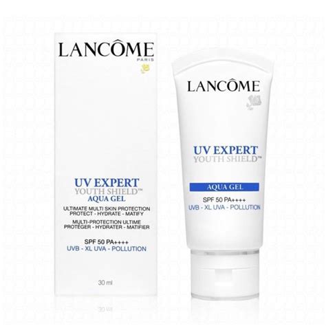 Lancome Uv Expert Youth Shield Aqua Gel Spf 50 Pa 30ml Shopee