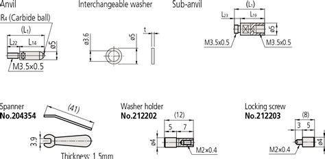 Mitutoyo Series For Blind Holes Bore Gages D