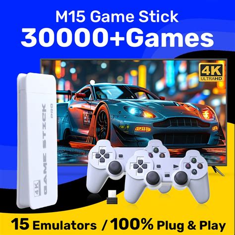JMachen-M15-Game-Stick-64G-Video-Game-Console-4K-UHD-Output-with-30000 ...
