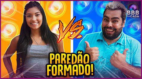 ParedÃo Novo Foi Formado Bbb Da Casa [ Rezende Evil ] Youtube