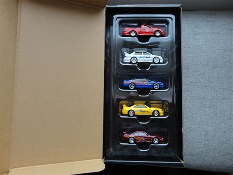 Hot Wheels sada Fast and Furious celokovové modely Premium Aukro