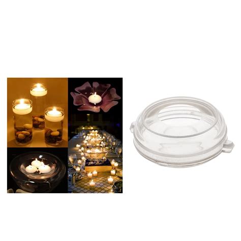 Diy Candles Floating Water Disc Candle Mould Clear Candle Craft Mold