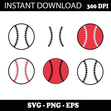 Baseball Svg Baseball Svg For Cricut Cutter Baseball Svg Files