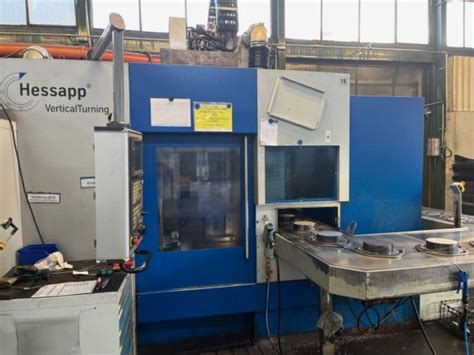 Cnc Pick Up Vertical Lathe Hessapp Dvh E Fanuc I Tb In Ebersbach