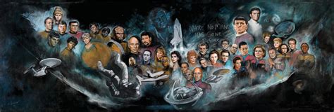 Star Trek paintings gallery