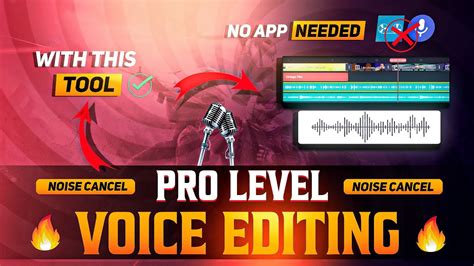 Pro Level Voice Edting For Your Youtube Channel How To Edit Voice