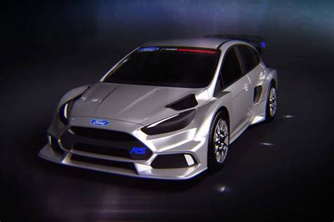 Ken Block Will Race A 600-hp Ford Focus Rs In Fia Rallycross Series.