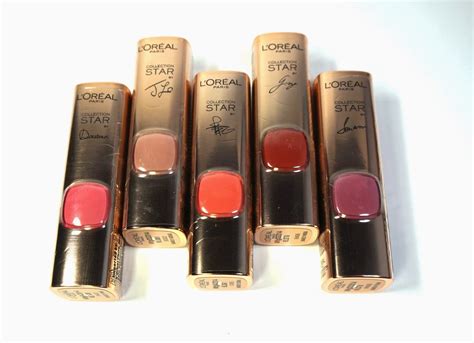 Loreal Color Riche Collection Star Lipsticks Review Asia Exclusive