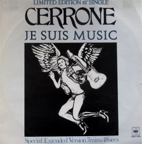 Je Suis Music By Cerrone 12inch With Speed06 Ref115428307