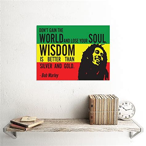 Bob Marley Rasta Quote Poster - Rastaverse