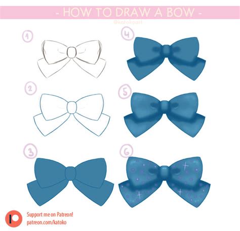 Bow Tutorial By Katokoart On Deviantart