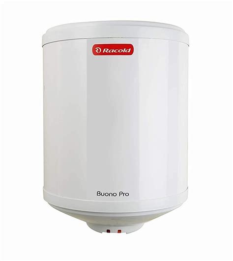 10l Racold Buono Pro Vertical Storage Water Heater 4 Star White At Rs