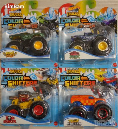 Hot Wheels Monster Trucks Color Shifters
