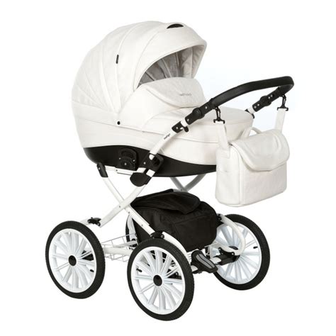Коляска 2в1 Indigo Baby Special Plus 14 белая кожа 01 - купить с ...
