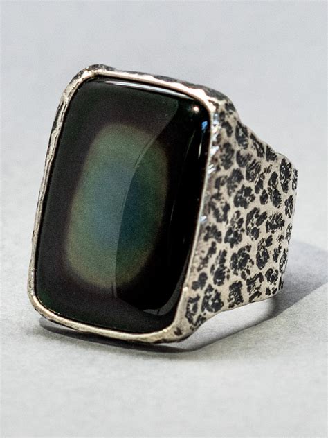 Rainbow Obsidian Ring – Joseph Brooks Jewelry