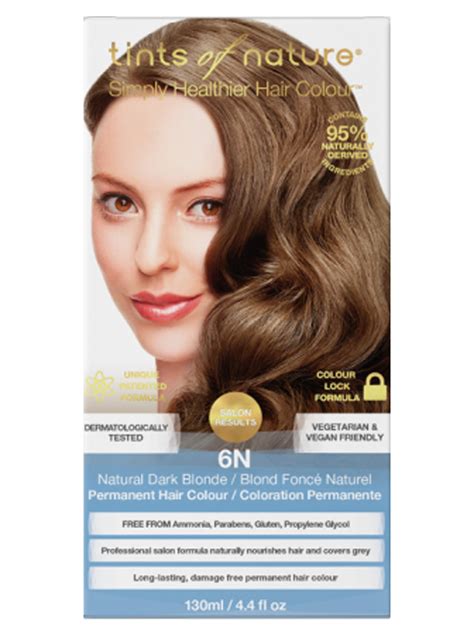 6N Natural Dark Blonde 130ml Tints Of Nature Healthy Supplies